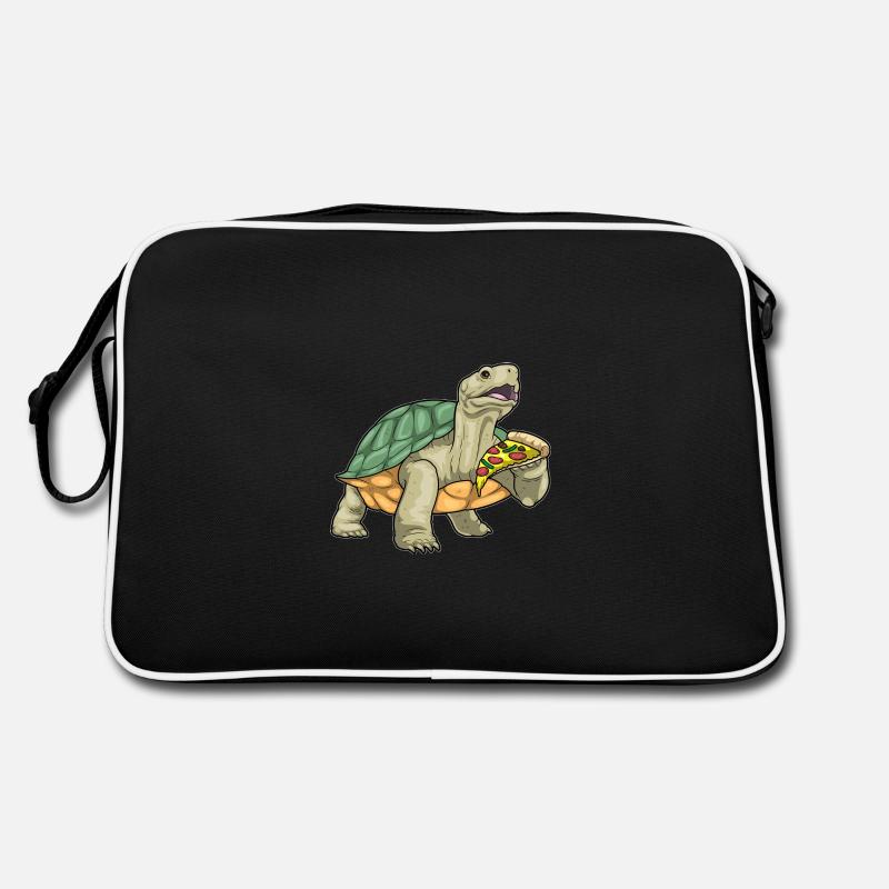 Turtle Pizza Retro Bag