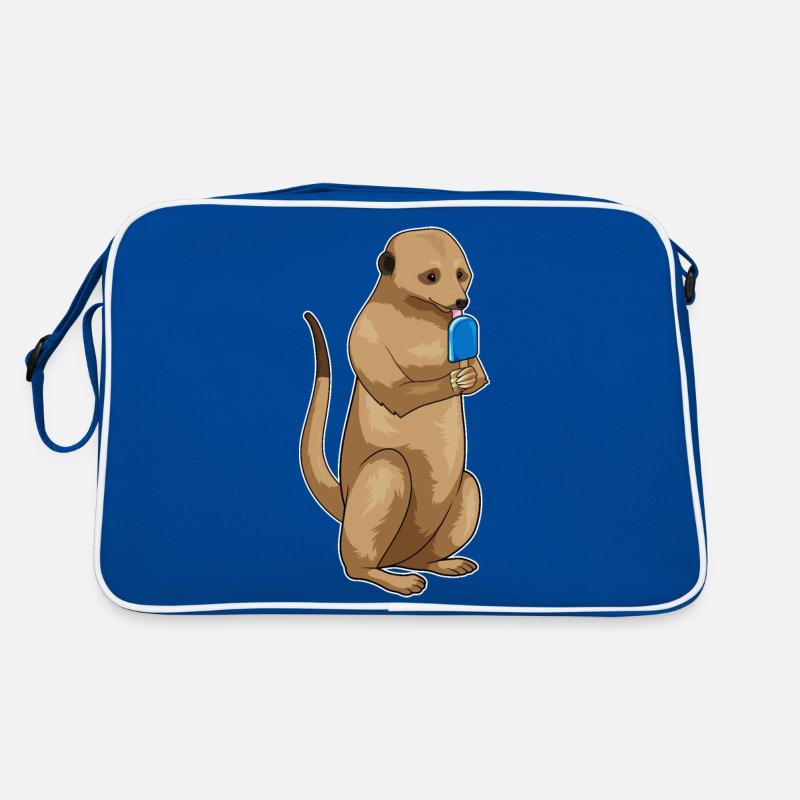 Erdmännchen Eis am Stiel Retro Tasche