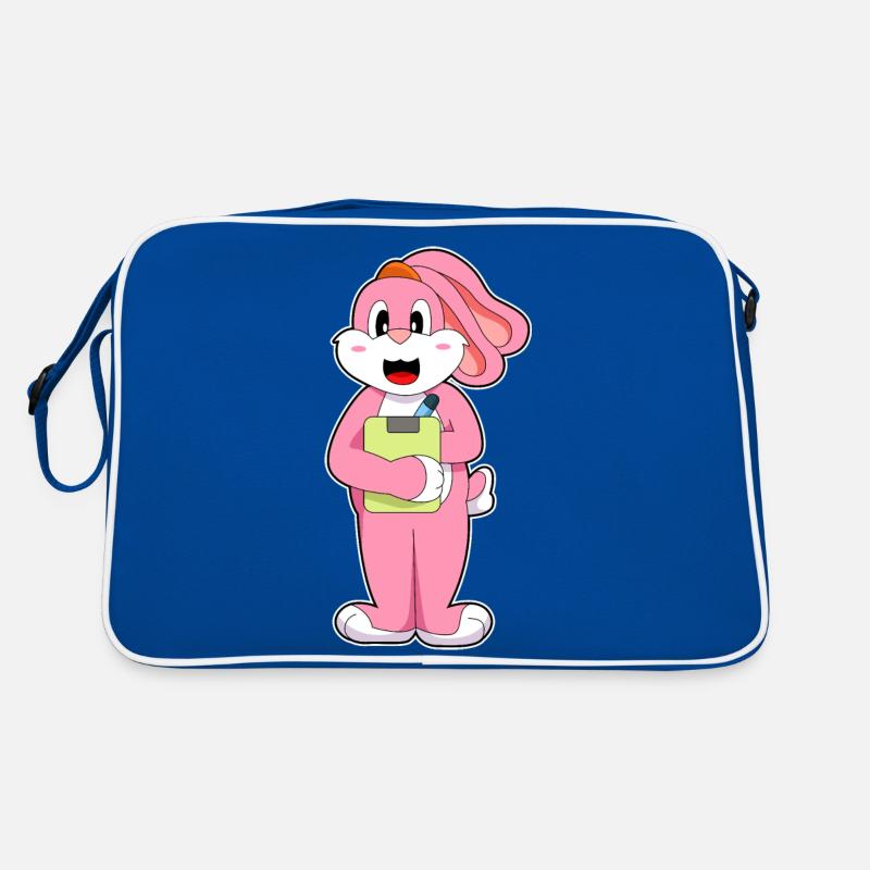 Bloc-notes Rabbit Secretary Sac Retro