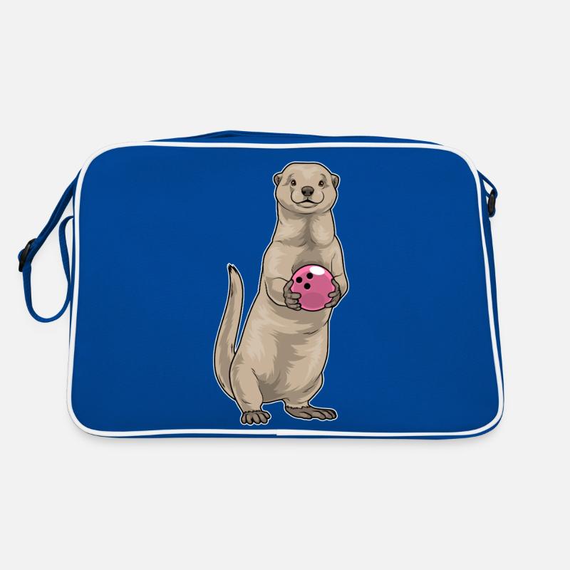 Otter Bowling Boule de bowling Sac Retro