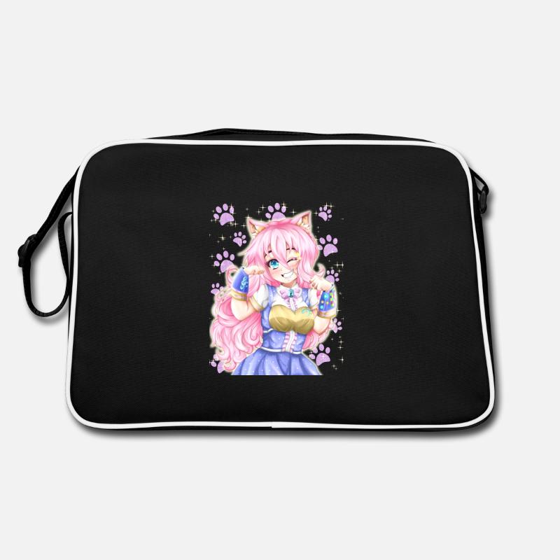 Fille Neko Sac Retro