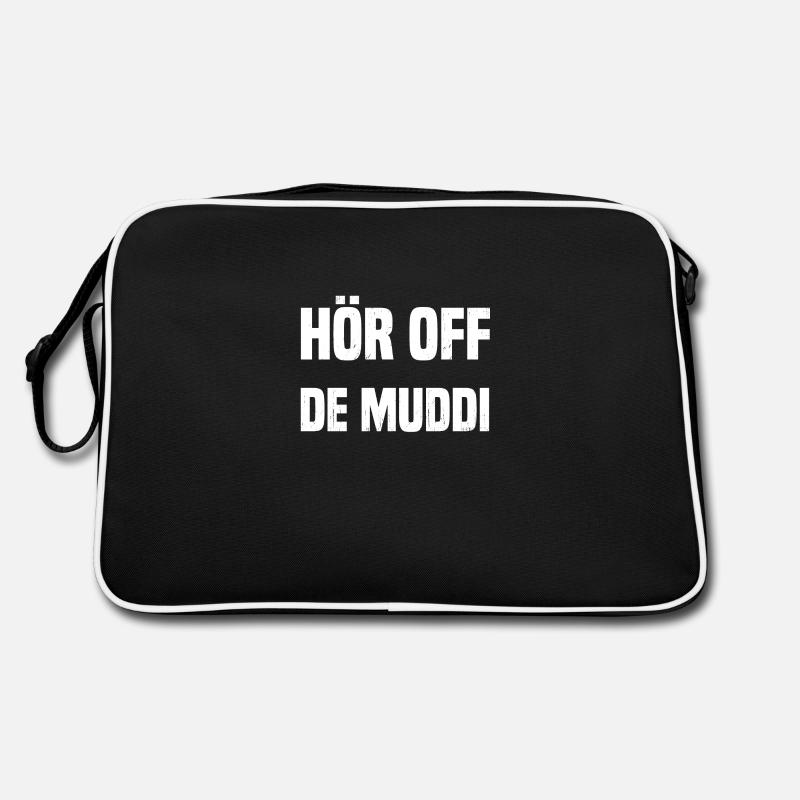 HÖR OFF DE MUDDI Retro Tasche