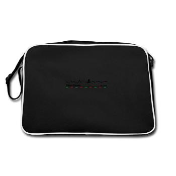 Strade Bianche - Sac Retro - noir/blanc - Dos
