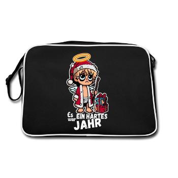 Drôle d’enfant Jésus disant - Sac Retro - noir/blanc - Dos