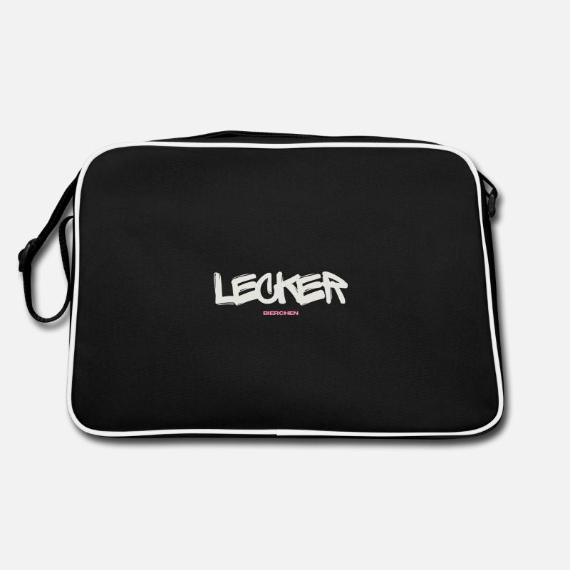 Lecker Bierchen Retro Tasche