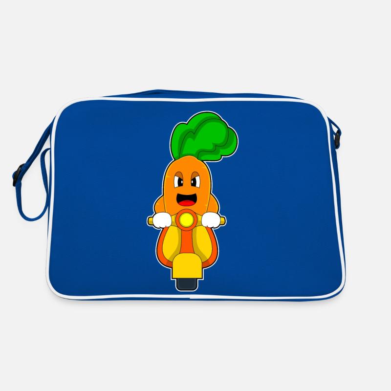 Karotte Motorroller Retro Tasche