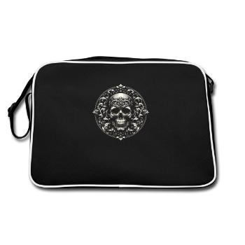 Élégance baroque - Sac Retro - noir/blanc - Dos