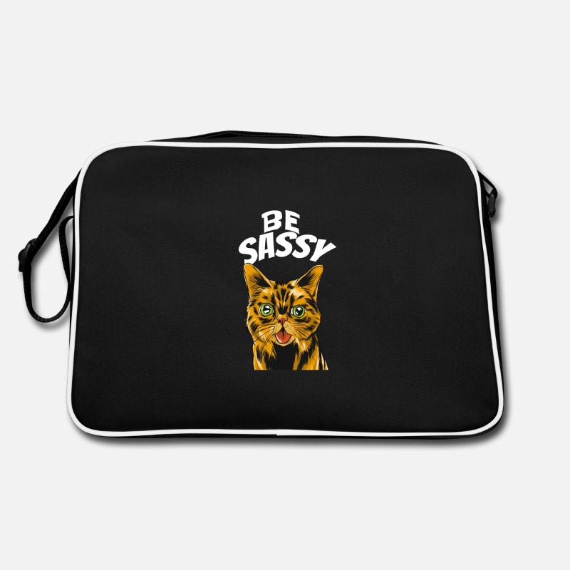 chat effronté être effronté Sac Retro