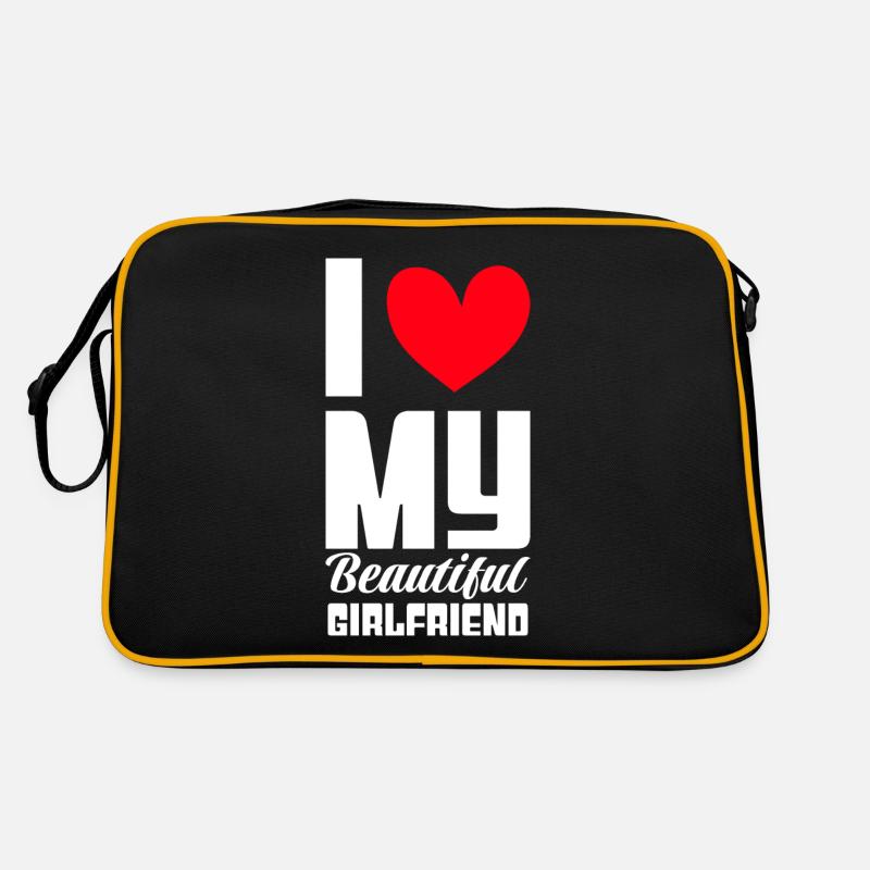 Couples Amour Coeur Ami Idée Cadeau Relation Sac Retro