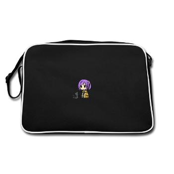 Kiddy caddy - Retro Bag - black/white - Back