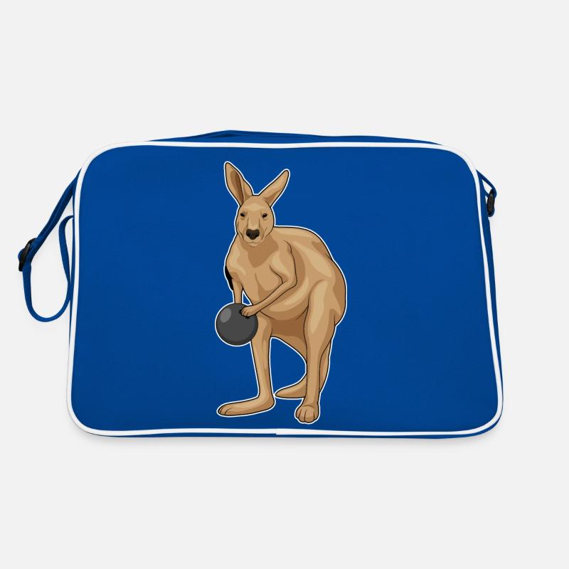 Känguru Bowling Bowlingkugel Retro Tasche