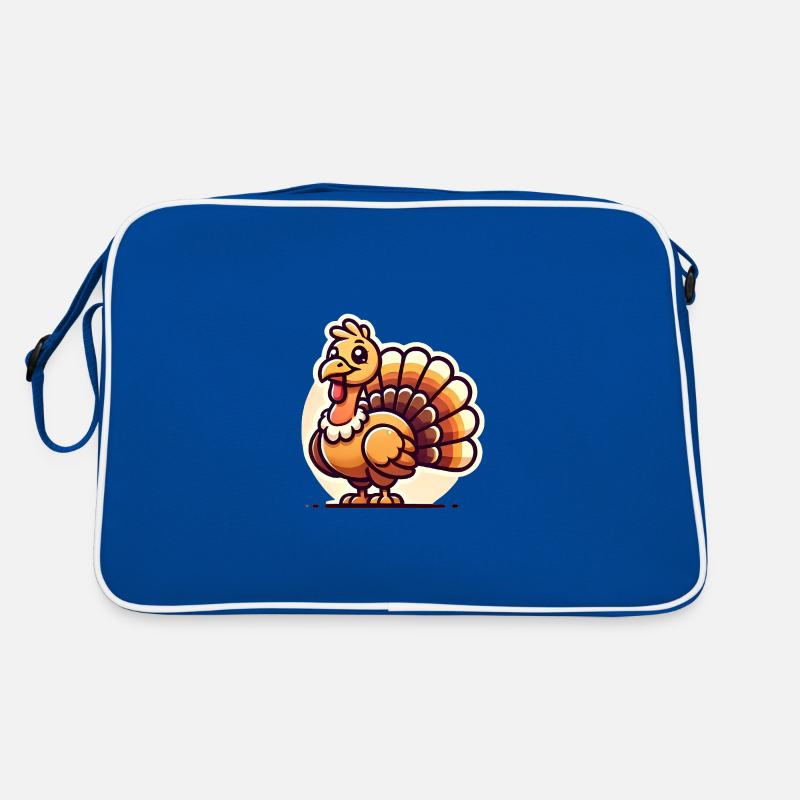 Twerking Dinde Drôle Thanksgiving Sac Retro