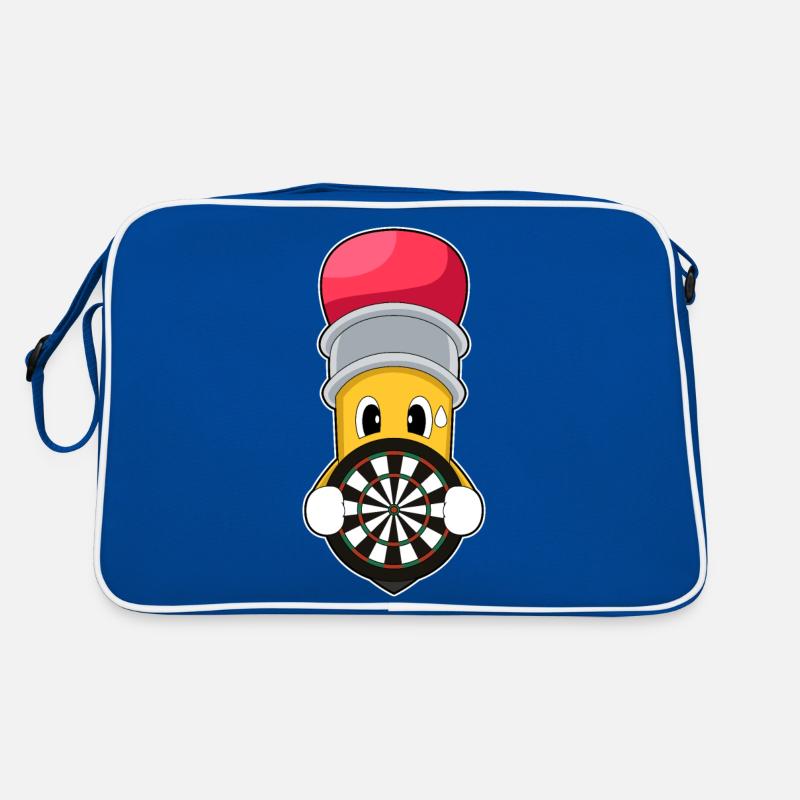 Bleistift Dart Dartscheibe Retro Tasche