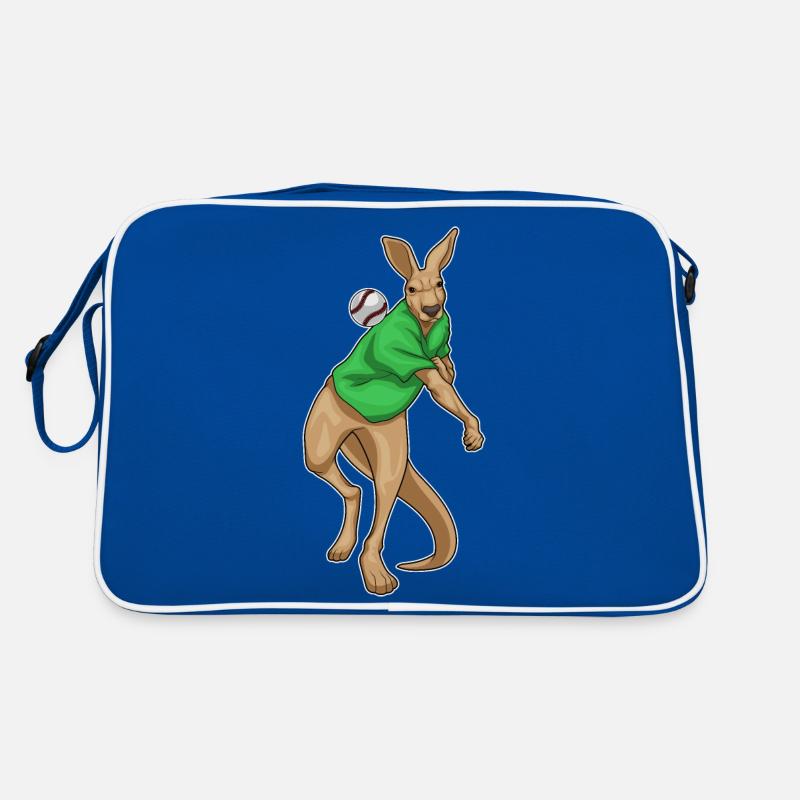 Känguru Baseball Retro Tasche