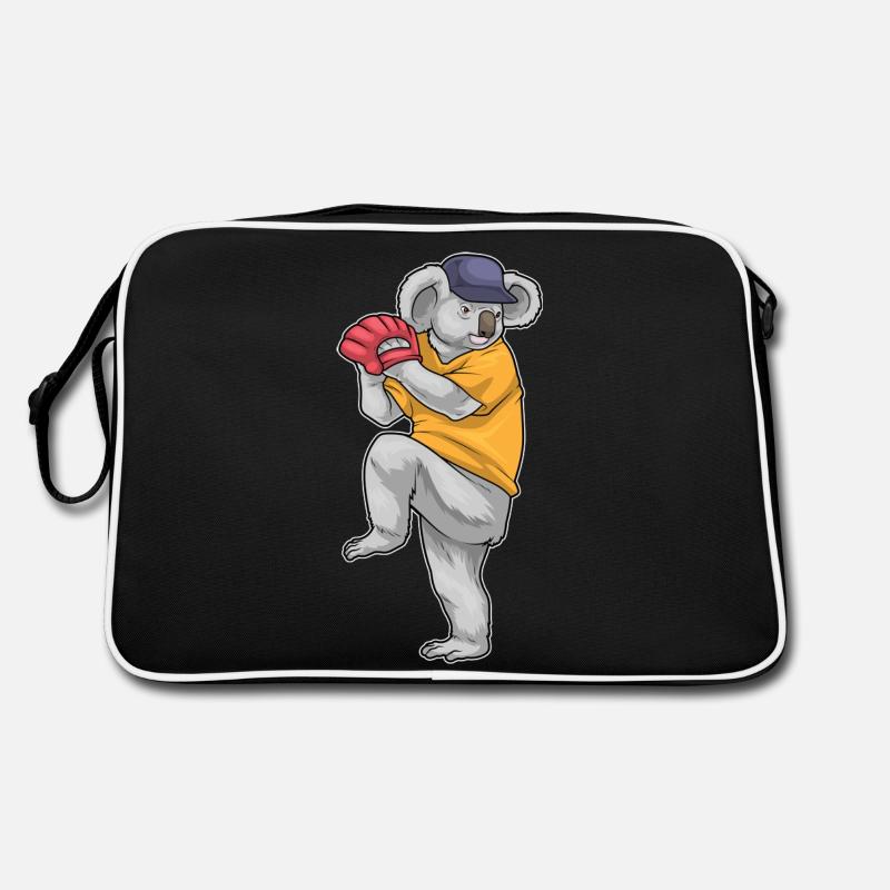 Koala Baseball Baseballhandschuh Retro Tasche