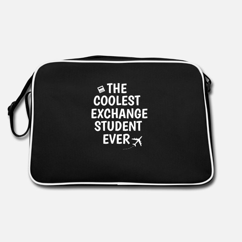 Coolest exchange student ever Retro Bag