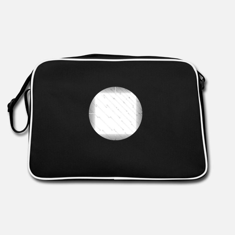 White round, white round. Retro Bag