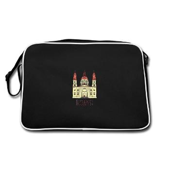 Budapest - Sac Retro - noir/blanc - Dos