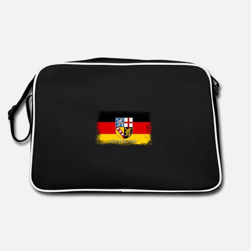 Drapeau de la Sarre Sac Retro