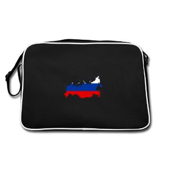 Russie Russie Poutine - Sac Retro - noir/blanc - Dos