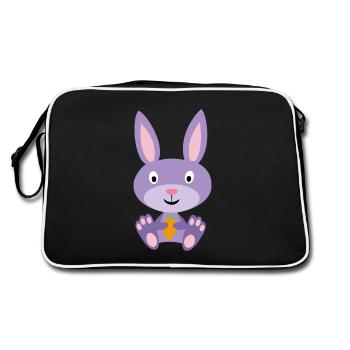 Vêtements et accessoires enfant lapin - Sac Retro - noir/blanc - Dos