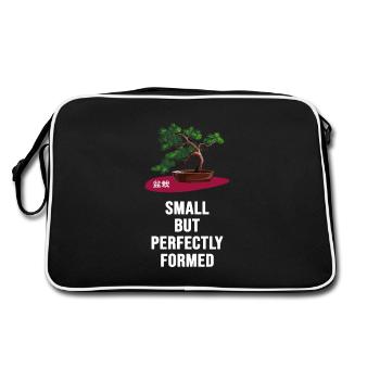 Bonsaï Shohin Yamadori « petit arbre » - Sac Retro - noir/blanc - Dos