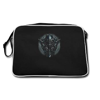Avant-garde cybernétique - Sac Retro - noir/blanc - Dos