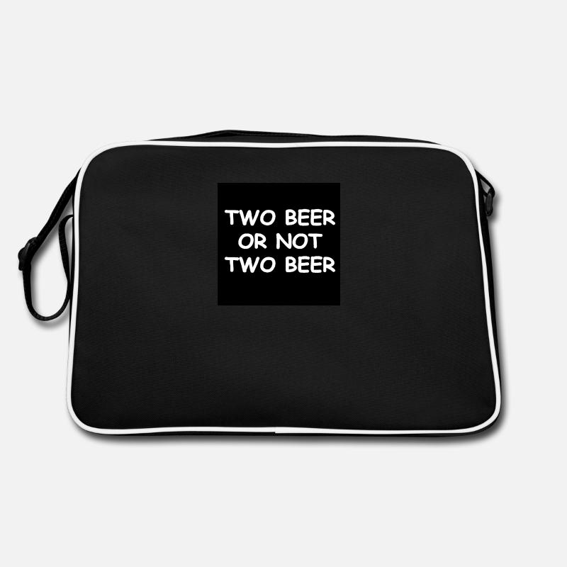 Sein oder haben Bier Retro Tasche