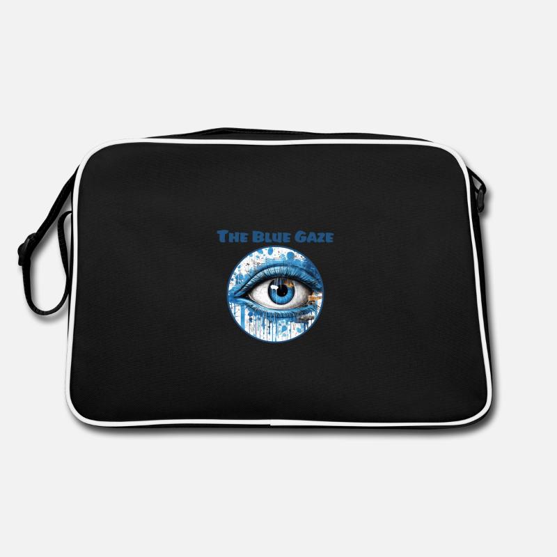Œil bleu Sac Retro