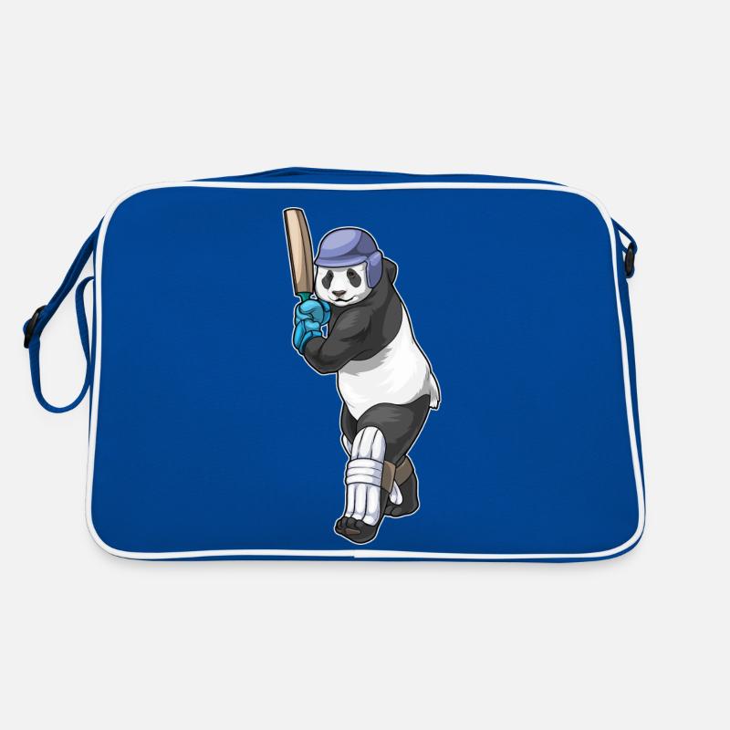 Panda Cricket Battes de cricket Sac Retro