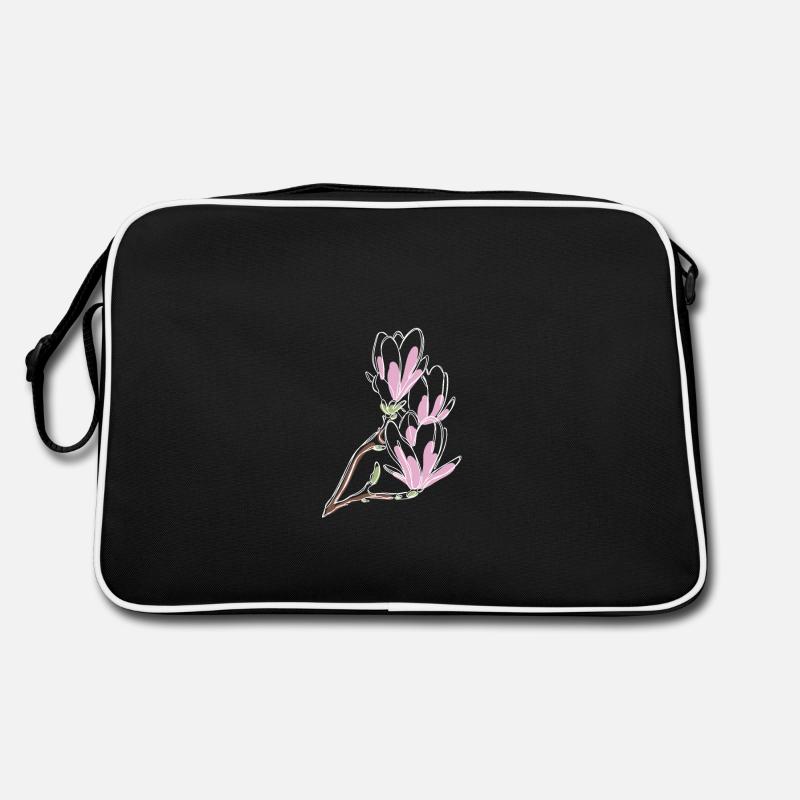 Magnolia white Retro Bag