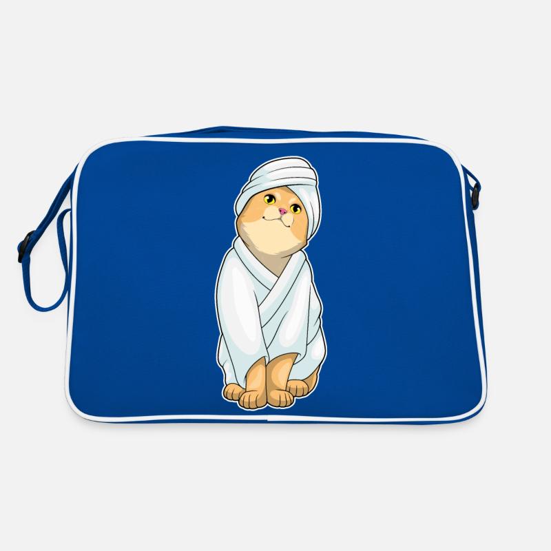 Peignoir de bain pour chat Sac Retro