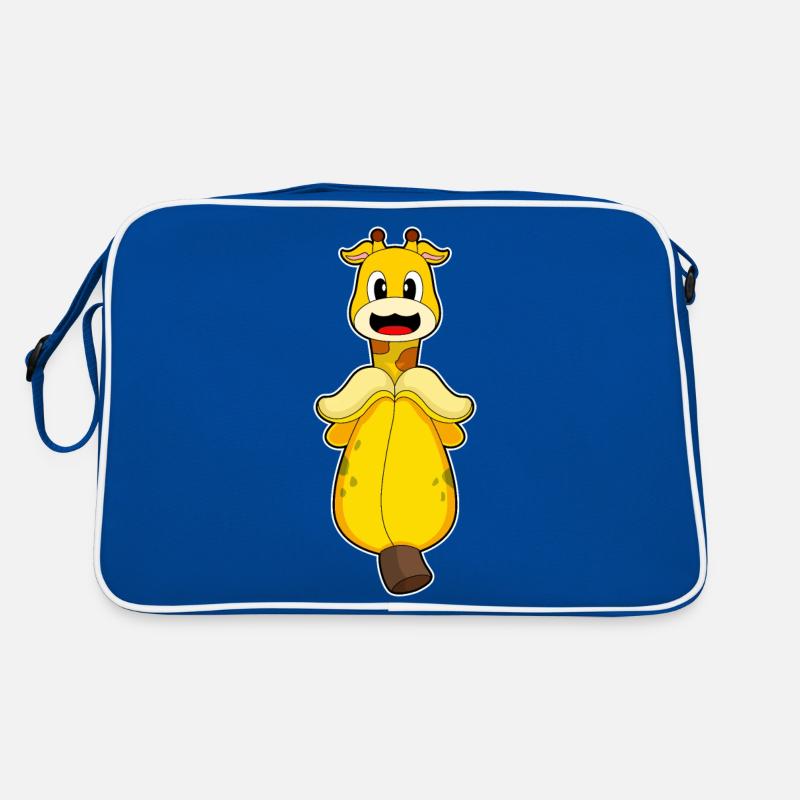 Girafe Banane Sac Retro