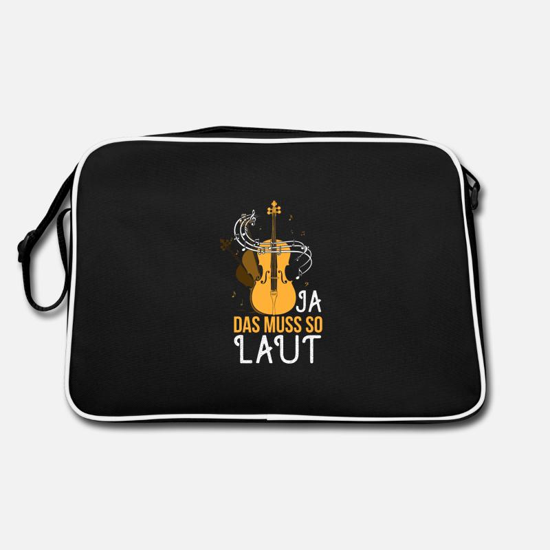 Cello - Violoncello -Cellist Geschenk Retro Tasche