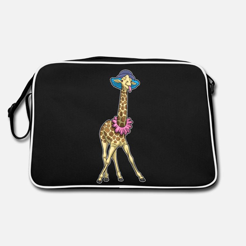 Clown girafe Sac Retro