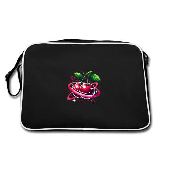 Planète Cerisiers Conception Cosmique - Sac Retro - noir/blanc - Dos