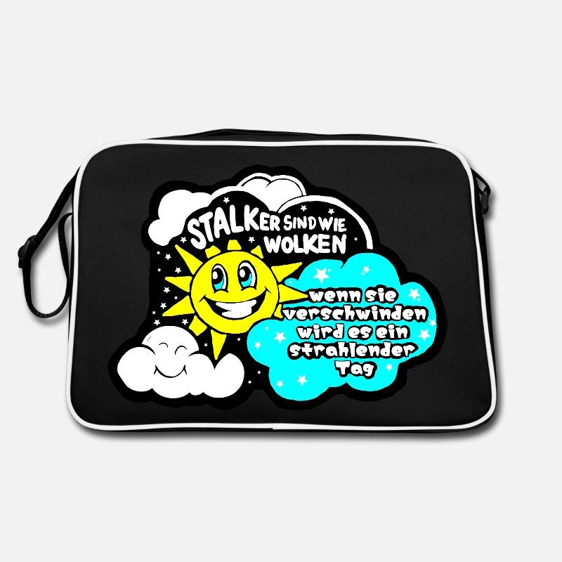 Stalkers are like clouds... Retro Bag