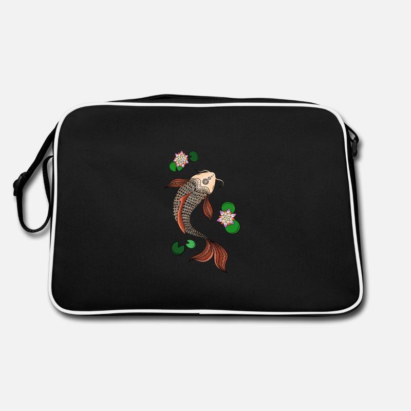 Couleur de Mandala Koi Sac Retro