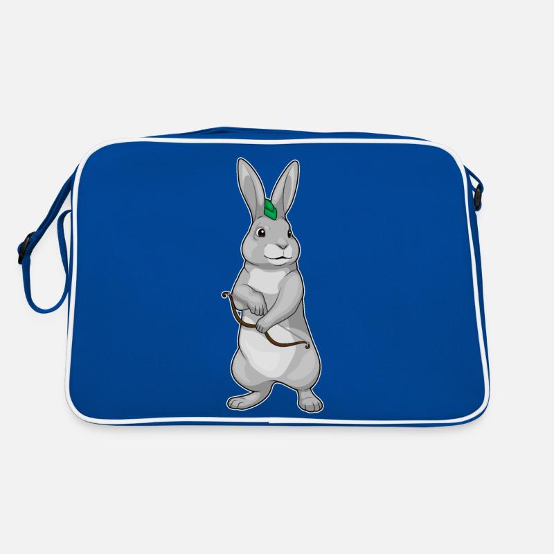 Hase Bogenschütze Bogen Retro Tasche