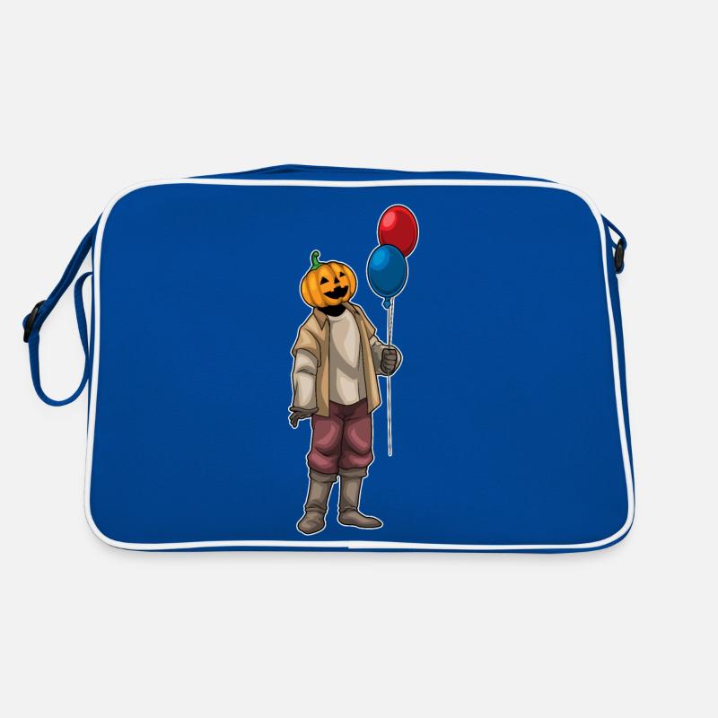 Jack O Lantern Halloween Luftballons Retro Tasche
