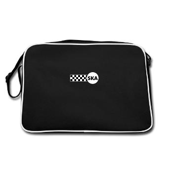 SKA - Pas seulement de la musique, une attitude envers la vie - Sac Retro - noir/blanc - Dos