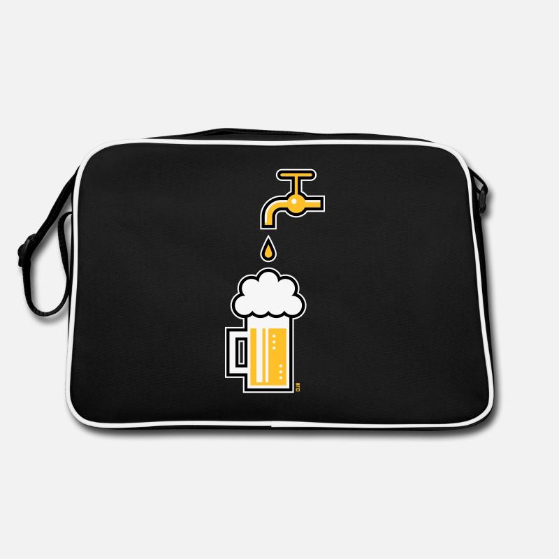 Beer Mug & Tap (Keg Beer / Draught Beer / 3C) Retro Bag