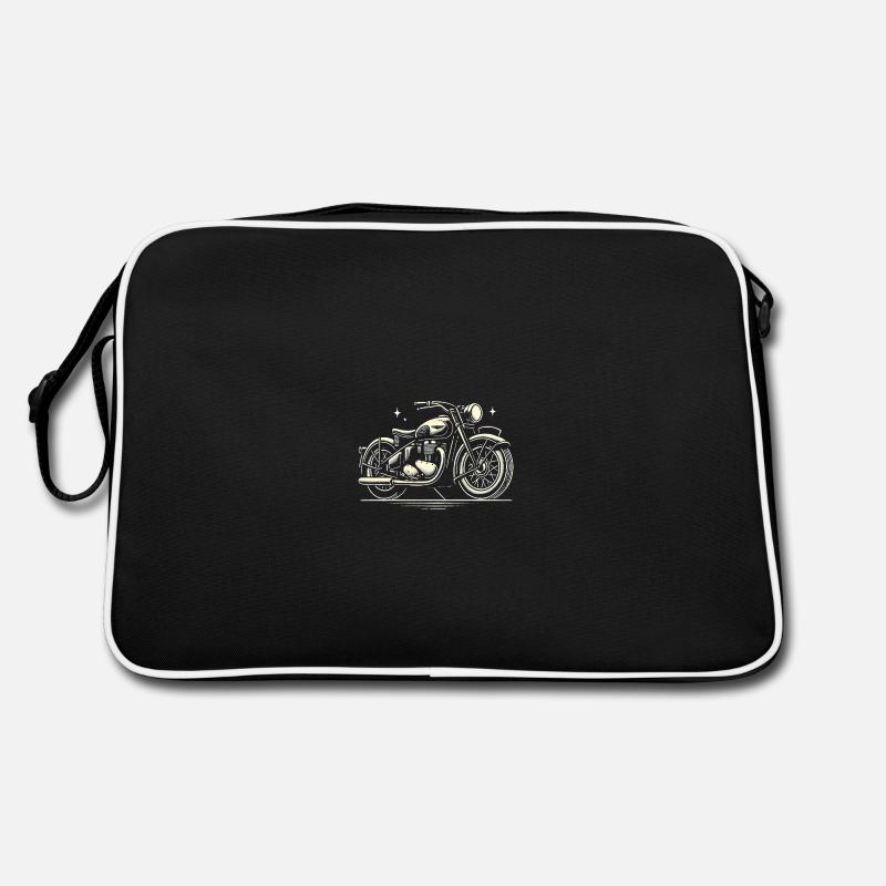 Moto Vintage Design Classique Sac Retro