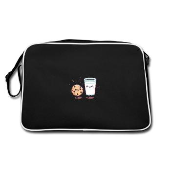 Duo de danse Happy Cookie Milk - Sac Retro - noir/blanc - Dos
