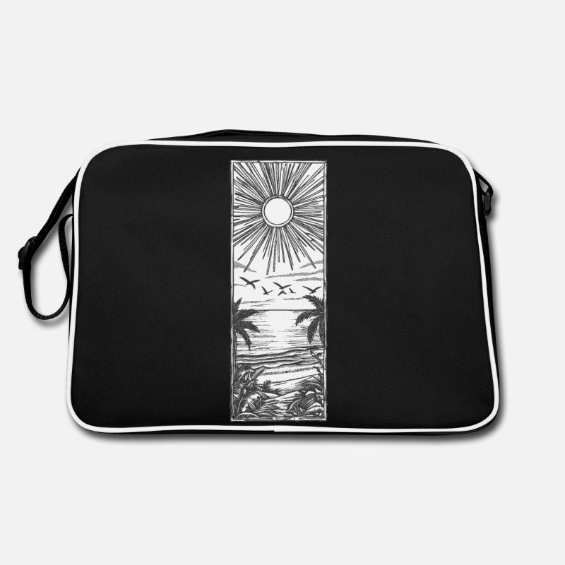 Solare Landschaft Retro Tasche