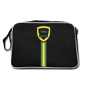 Nantes football club - Retro Bag - black/white - Back