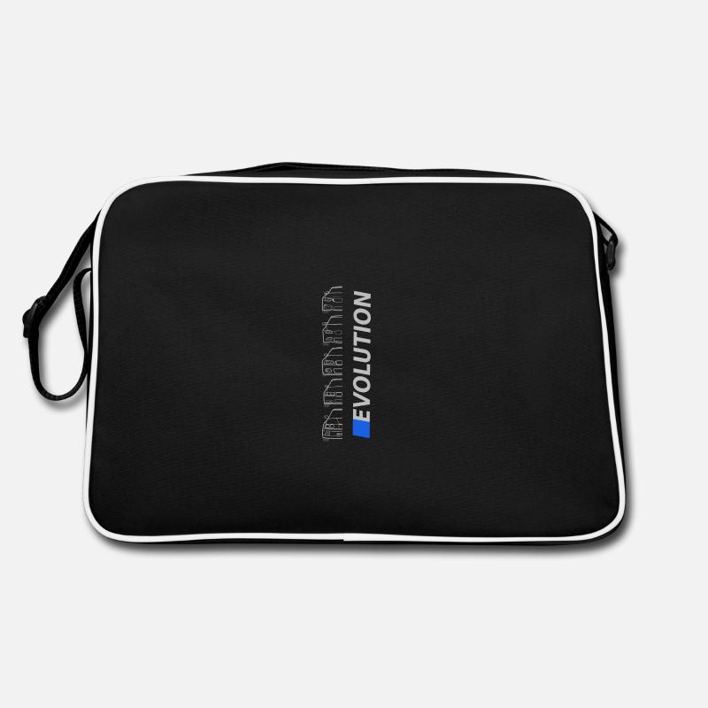 Evo Bimmer - Retro Tasche - Schwarz/Weiß
