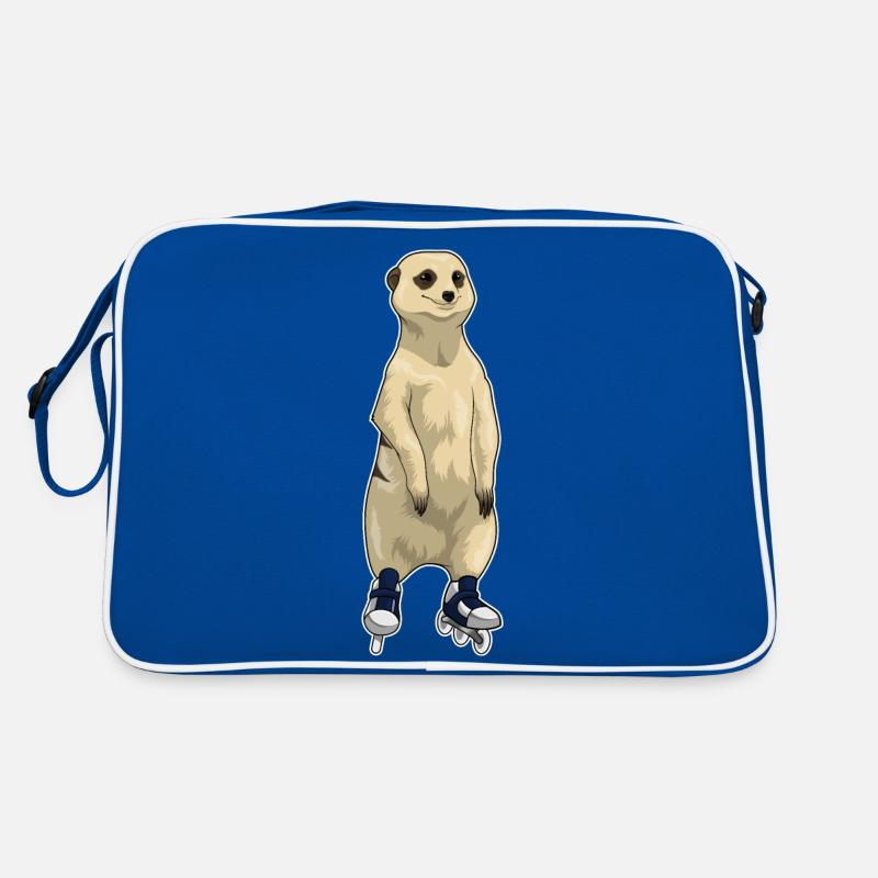 Erdmännchen Inline skating Rollschuhe Retro Tasche