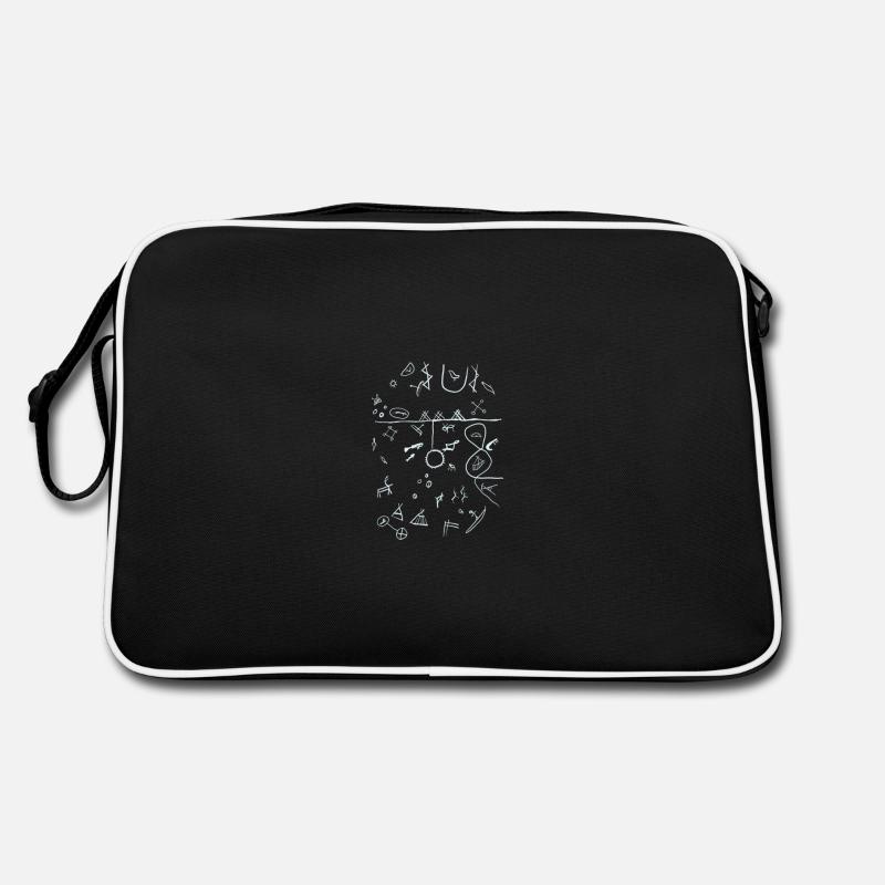 runebommen - Retro Bag - black/white