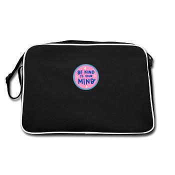 Soyez indulgent envers votre - Sac Retro - noir/blanc - Dos